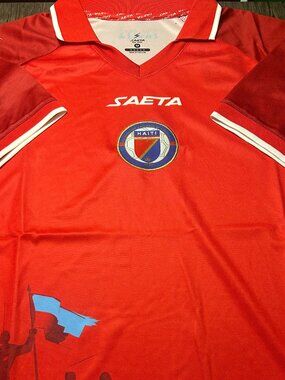 Saeta brand HAITI National Team Men's JERSEY Sz M,L,XL,2XL New w tags